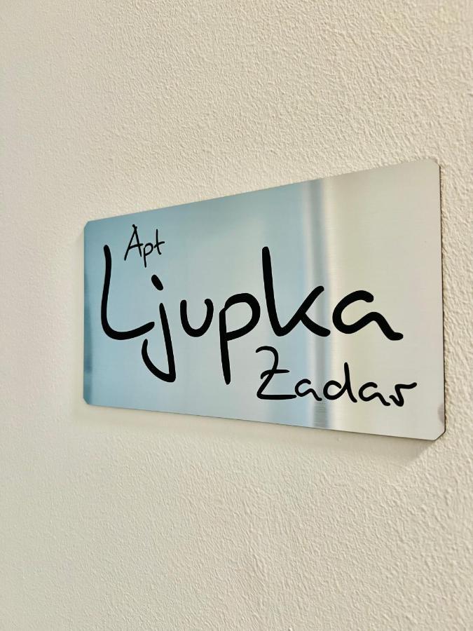 דירות Apt Ljupka - Zadar - With Private Free Parking מראה חיצוני תמונה